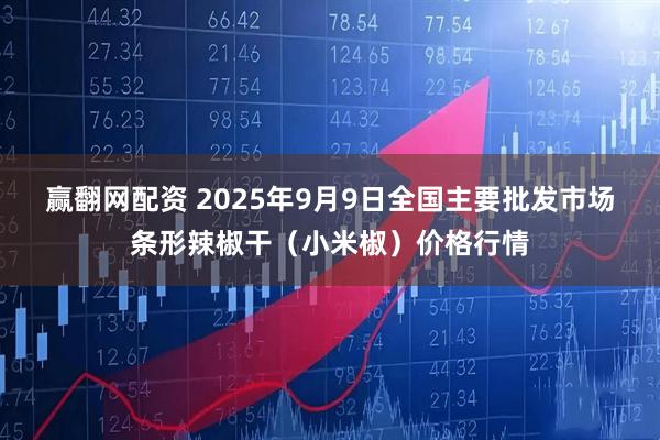 赢翻网配资 2025年9月9日全国主要批发市场条形辣椒干（小米椒）价格行情